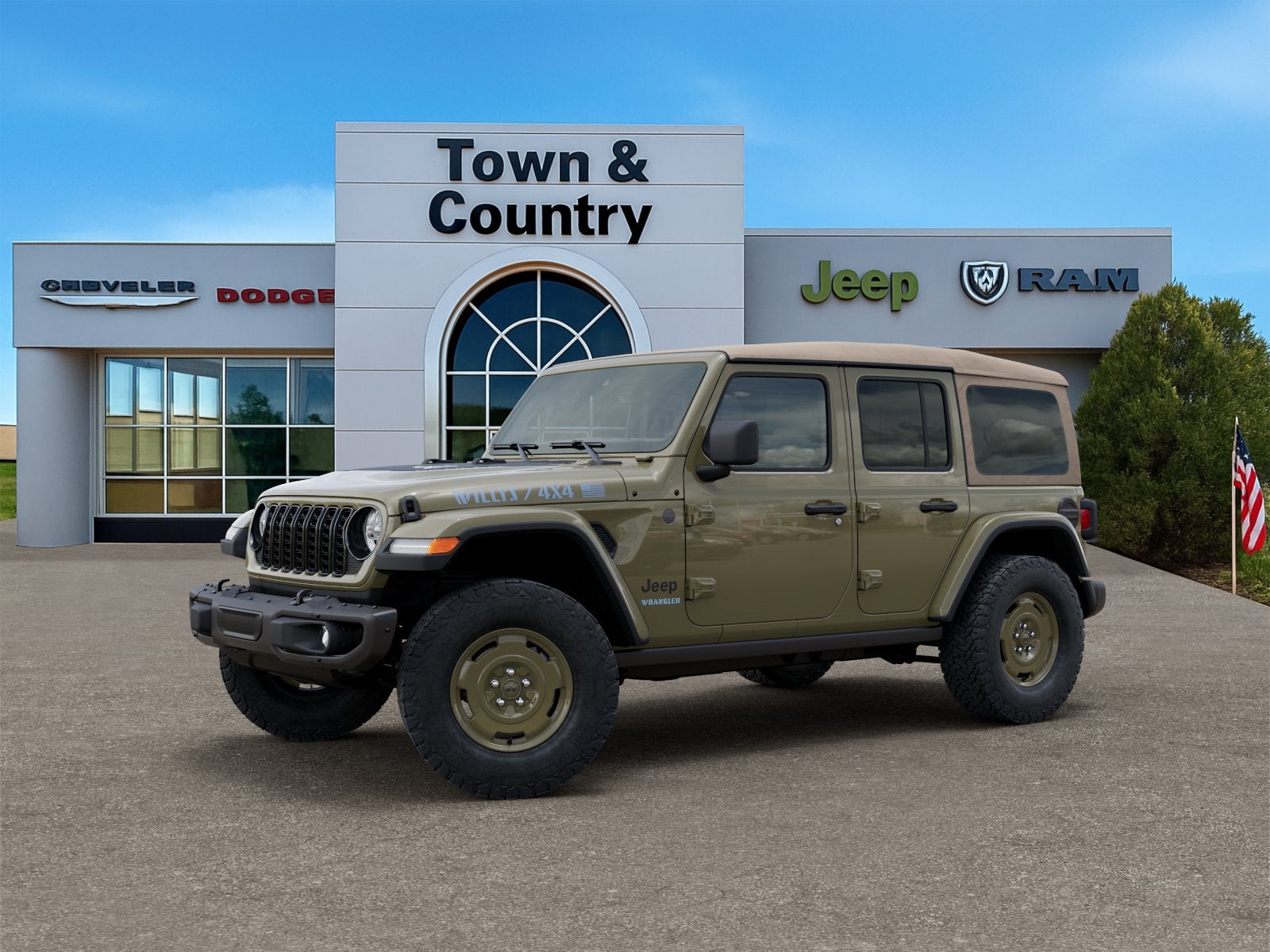 2026 Jeep Wrangler — side profile view
