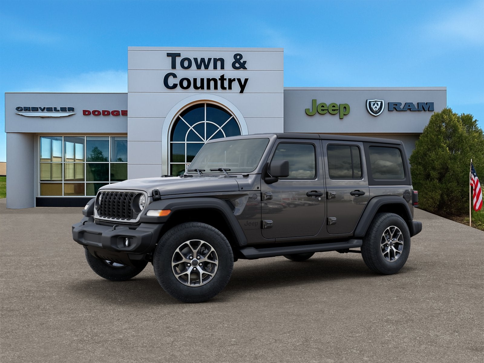 2026 Jeep Wrangler — side profile view