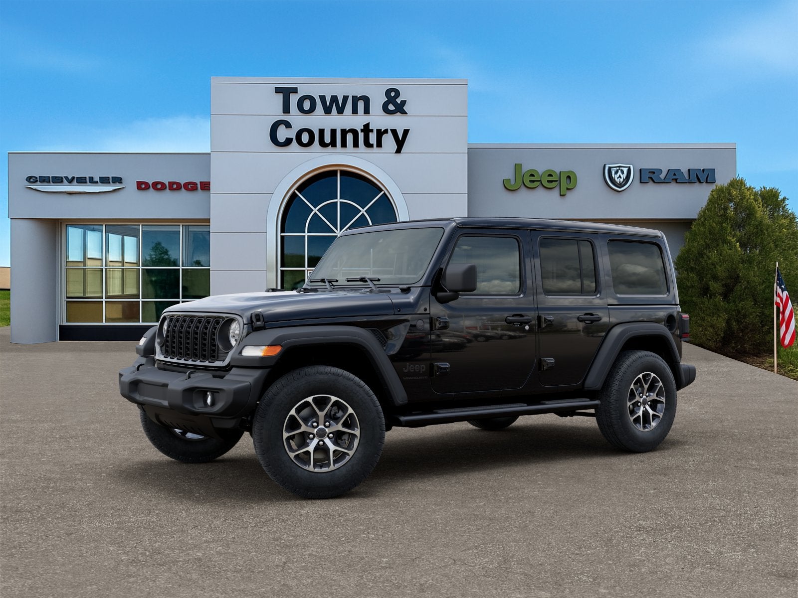 2026 Jeep Wrangler — side profile view