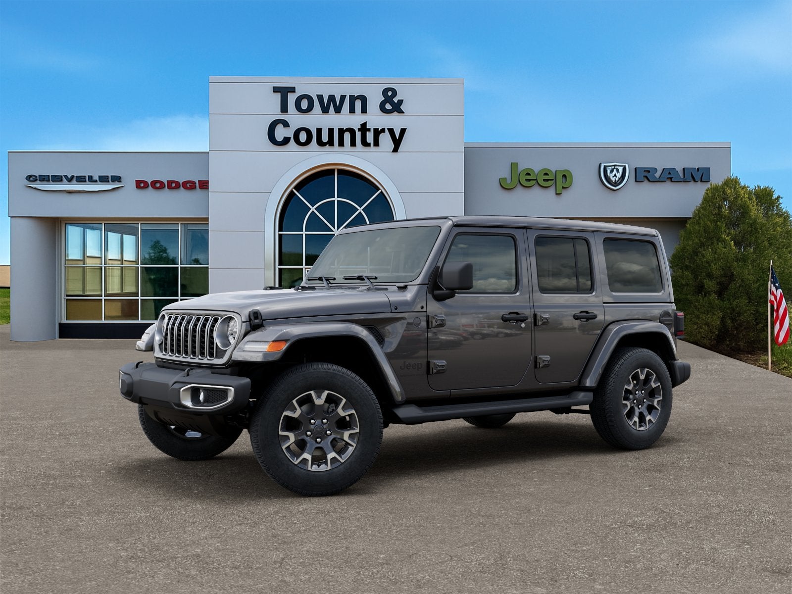 2026 Jeep Wrangler — side profile view