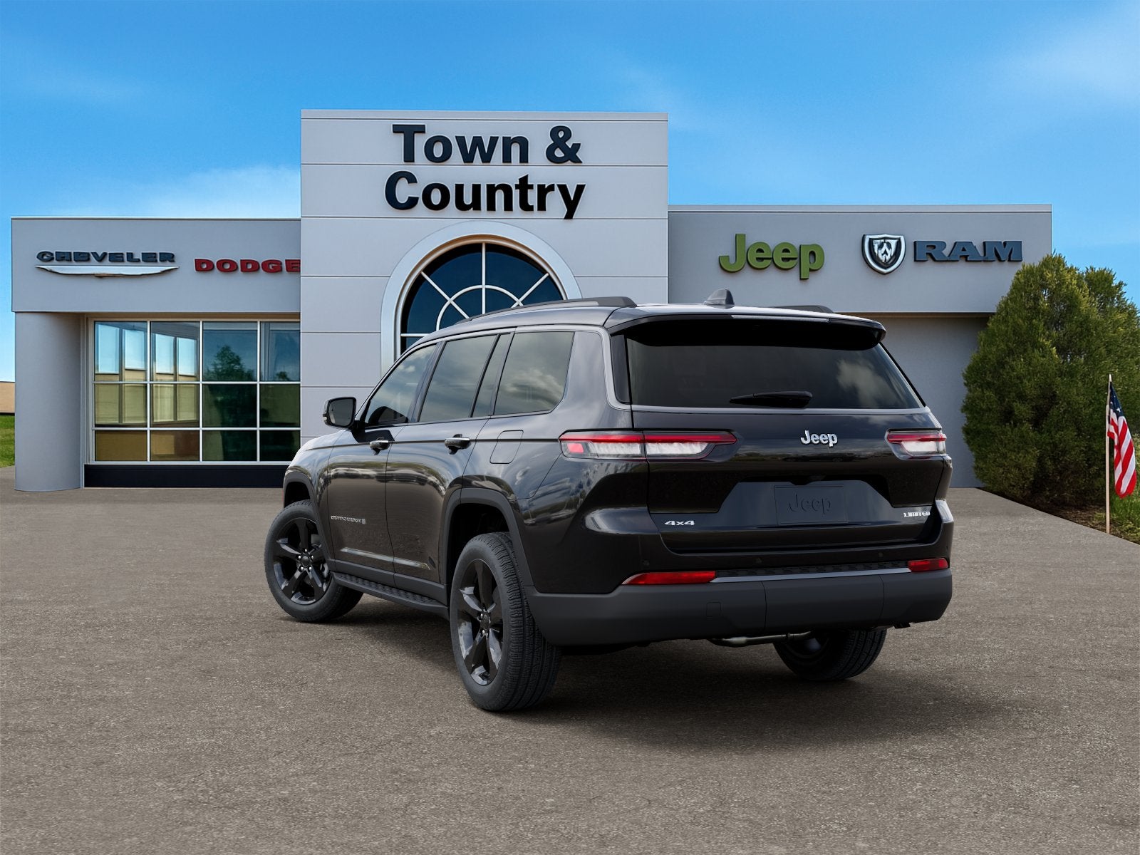 2026 Jeep Grand Cherokee — rear three-quarter view