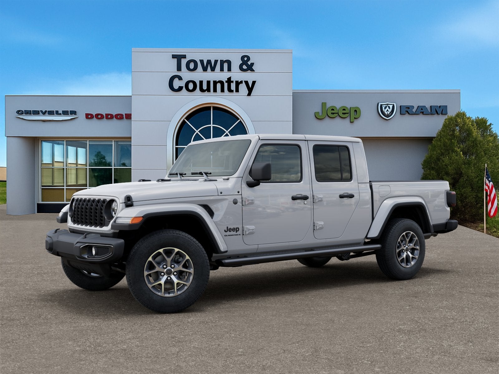 2026 Jeep Gladiator — side profile view