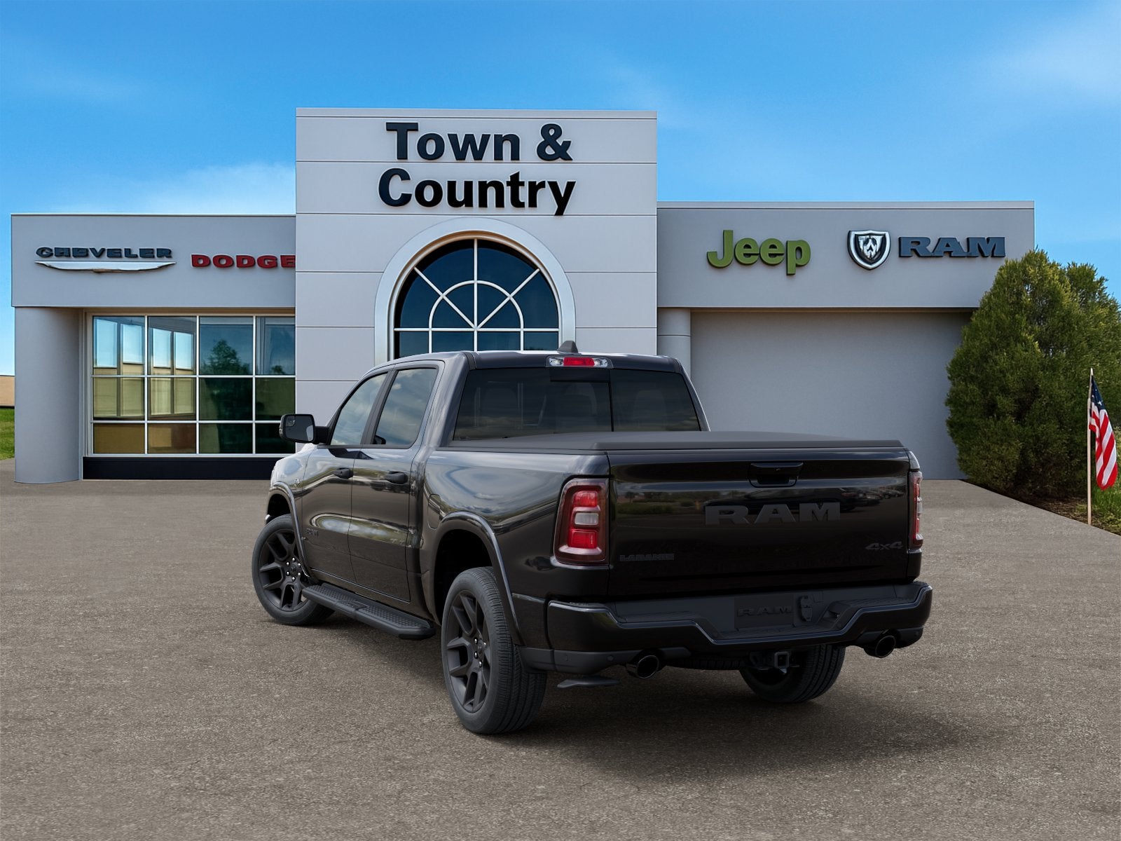 2026 RAM Ram 1500 — rear three-quarter view