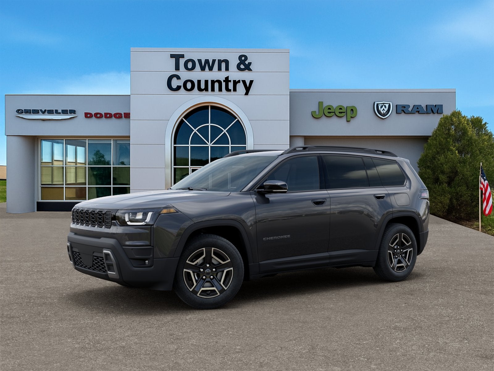 2026 Jeep Cherokee — side profile view