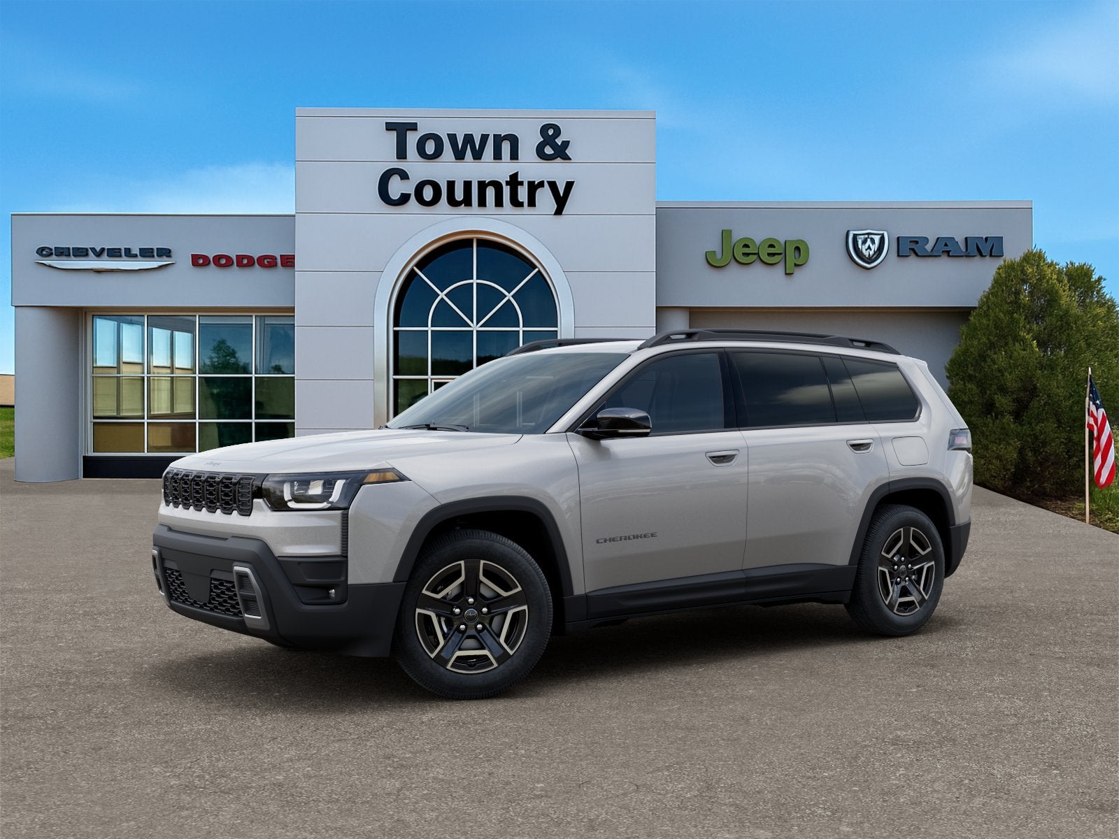 2026 Jeep Cherokee — side profile view