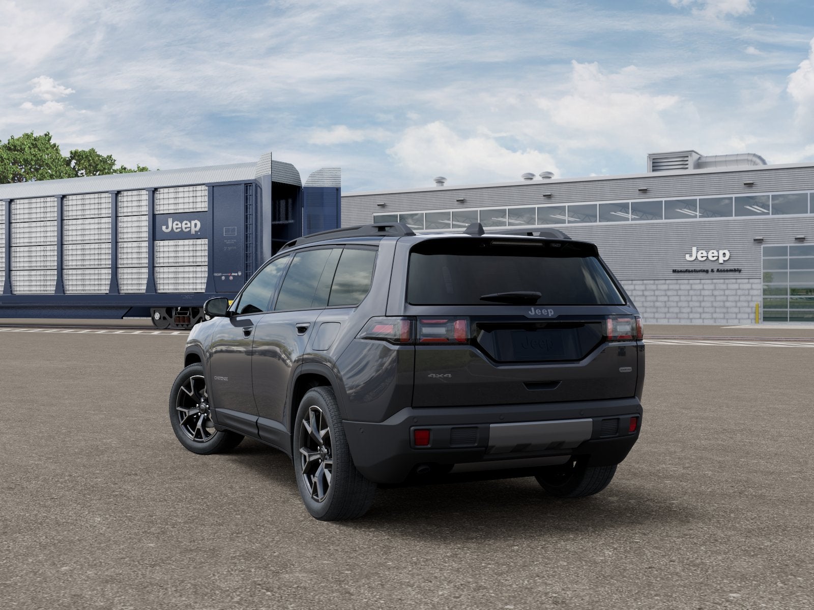2026 Jeep Cherokee — rear three-quarter view