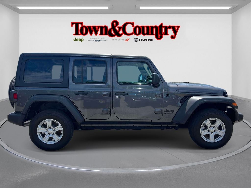 2023 Jeep Wrangler — side profile view